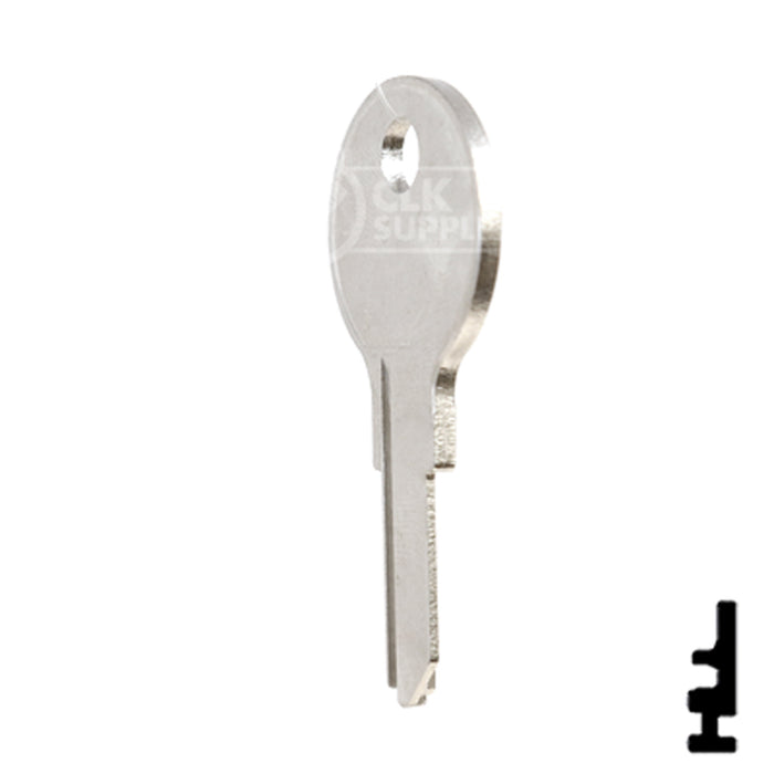 Uncut Key Blank | Kimball | 1654, KB2 Office Furniture-Mailbox Key Ilco