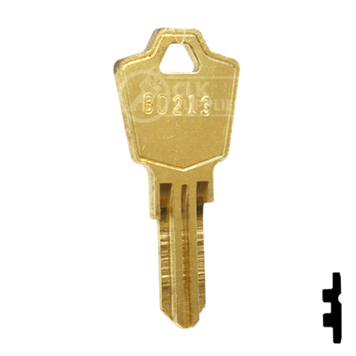 Uncut Key Blank | Knoll, Krueger International | BD213 Office Furniture-Mailbox Key Framon Manufacturing Company, Inc