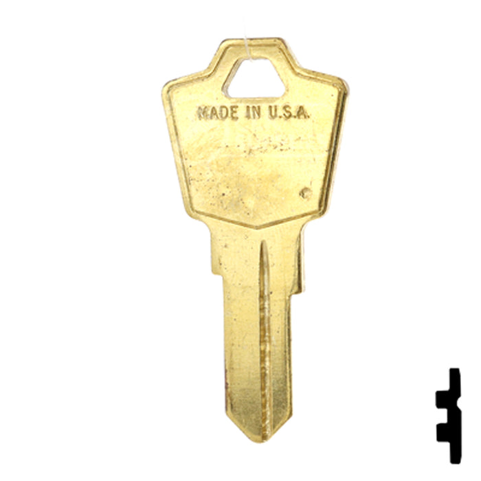 Uncut Key Blank | Knoll, Krueger International | BD213 Office Furniture-Mailbox Key Framon Manufacturing Company, Inc