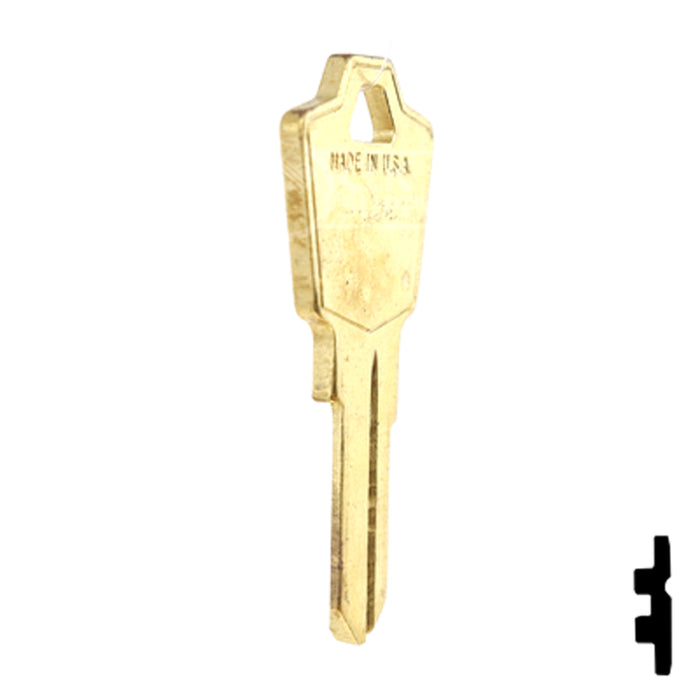 Uncut Key Blank | Knoll, Krueger International | BD213 Office Furniture-Mailbox Key Framon Manufacturing Company, Inc