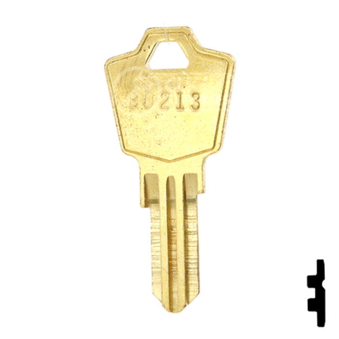 Uncut Key Blank | Knoll, Krueger International | BD213 Office Furniture-Mailbox Key Framon Manufacturing Company, Inc