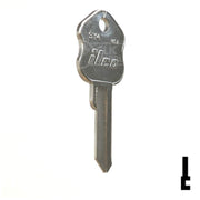 Uncut Key Blank | Kumahira, Safe Deposit Box  | SY4 Office Furniture-Mailbox Key Ilco