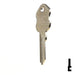 Uncut Key Blank | Kumahira, Safe Deposit Box  | SY4 Office Furniture-Mailbox Key Ilco