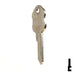 Uncut Key Blank | Kumahira, Safe Deposit Box  | SY4 Office Furniture-Mailbox Key Ilco