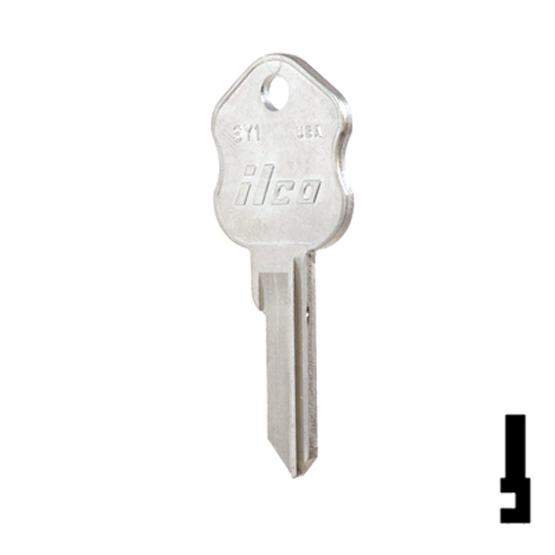 Uncut Key Blank | Kumahira | SY1 Office Furniture-Mailbox Key Ilco