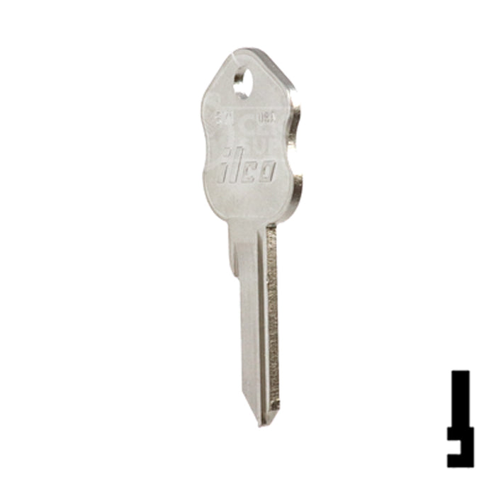 Uncut Key Blank | Kumahira | SY1 Office Furniture-Mailbox Key Ilco