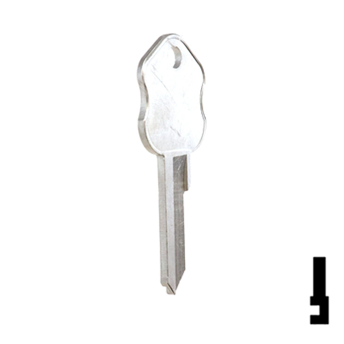 Uncut Key Blank | Kumahira | SY1 Office Furniture-Mailbox Key Ilco