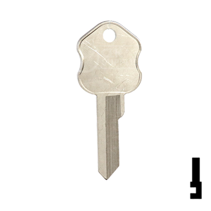 Uncut Key Blank | Kumahira | SY1 Office Furniture-Mailbox Key Ilco