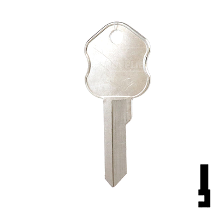 Uncut Key Blank | Kumahira | SY1 Office Furniture-Mailbox Key Ilco