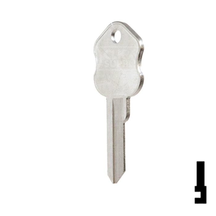 Uncut Key Blank | Kumahira | SY1 Office Furniture-Mailbox Key Ilco