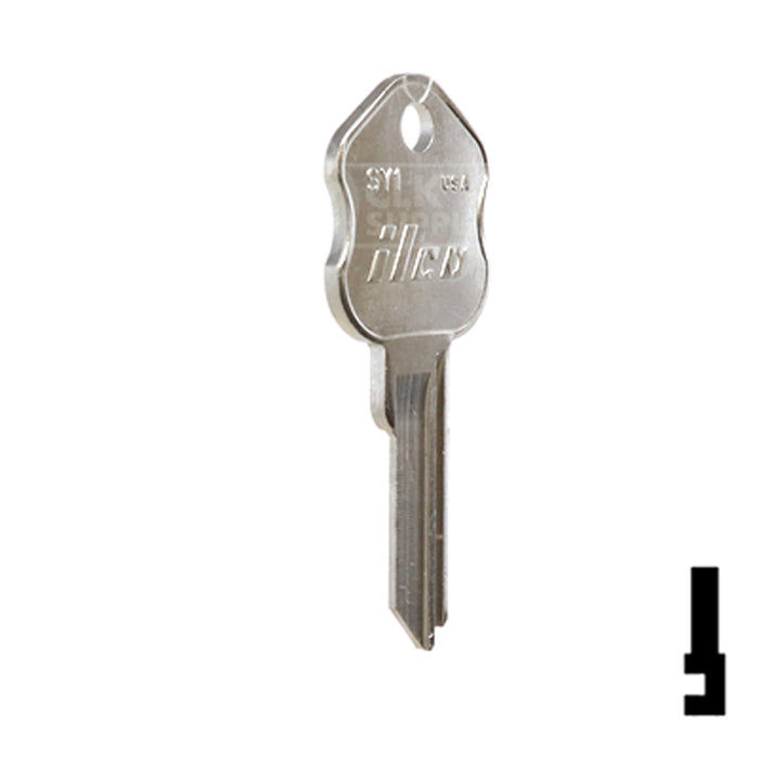 Uncut Key Blank | Kumahira | SY1 Office Furniture-Mailbox Key Ilco