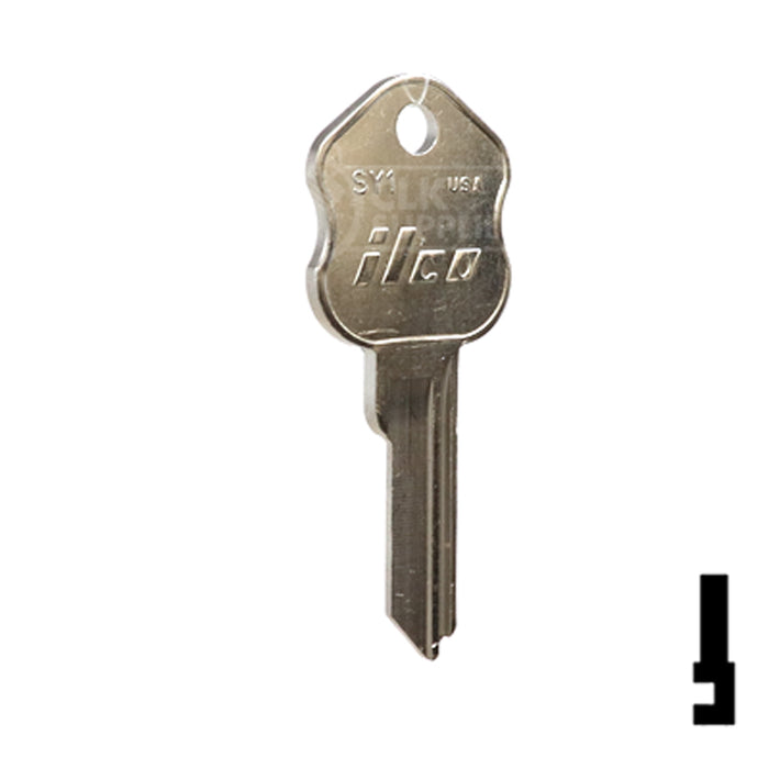 Uncut Key Blank | Kumahira | SY1 Office Furniture-Mailbox Key Ilco