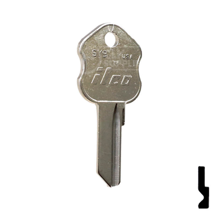 Uncut Key Blank | Kumahira | SY9 Office Furniture-Mailbox Key Ilco