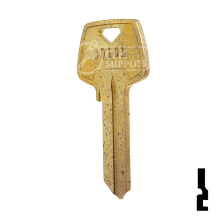 Uncut Key Blank | Kwikset | BD101 Office Furniture-Mailbox Key Framon Manufacturing Company, Inc