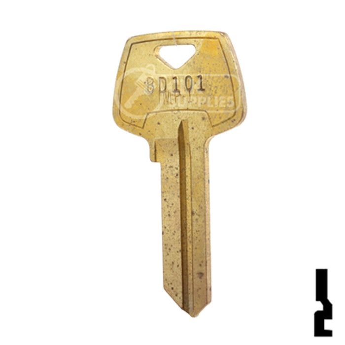 Uncut Key Blank | Kwikset | BD101 Office Furniture-Mailbox Key Framon Manufacturing Company, Inc