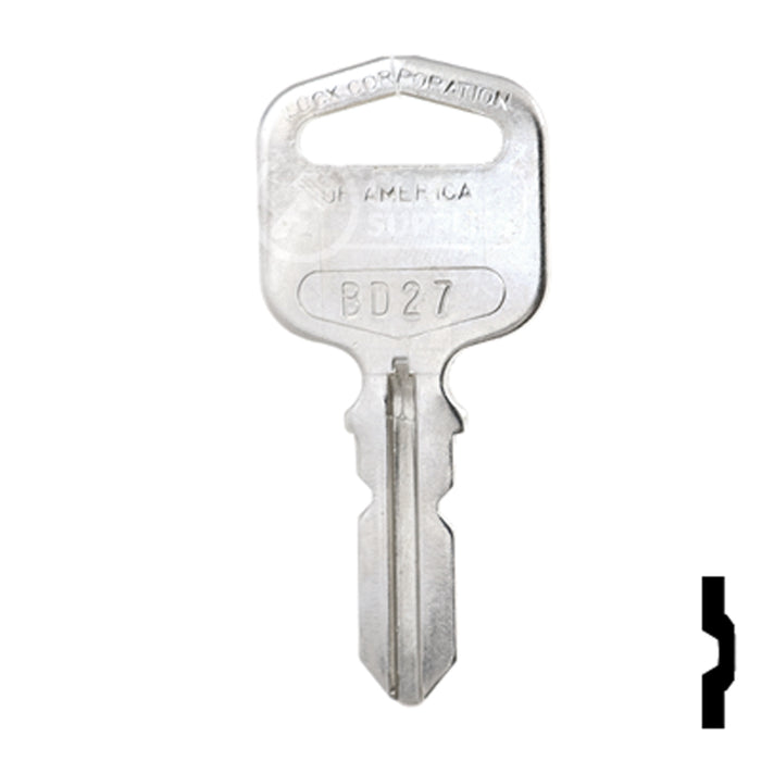 Uncut Key Blank | LCA | BD27 Office Furniture-Mailbox Key Framon Manufacturing Company, Inc