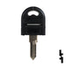 Uncut Key Blank | Lusterful, Offices To Go “B” 401-500 Series Office Furniture-Mailbox Key Framon Manufacturing Company, Inc