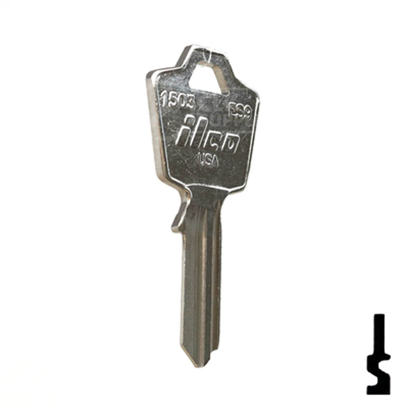 Uncut Key Blank | Mailbox | 1503, ES9 Office Furniture-Mailbox Key Ilco