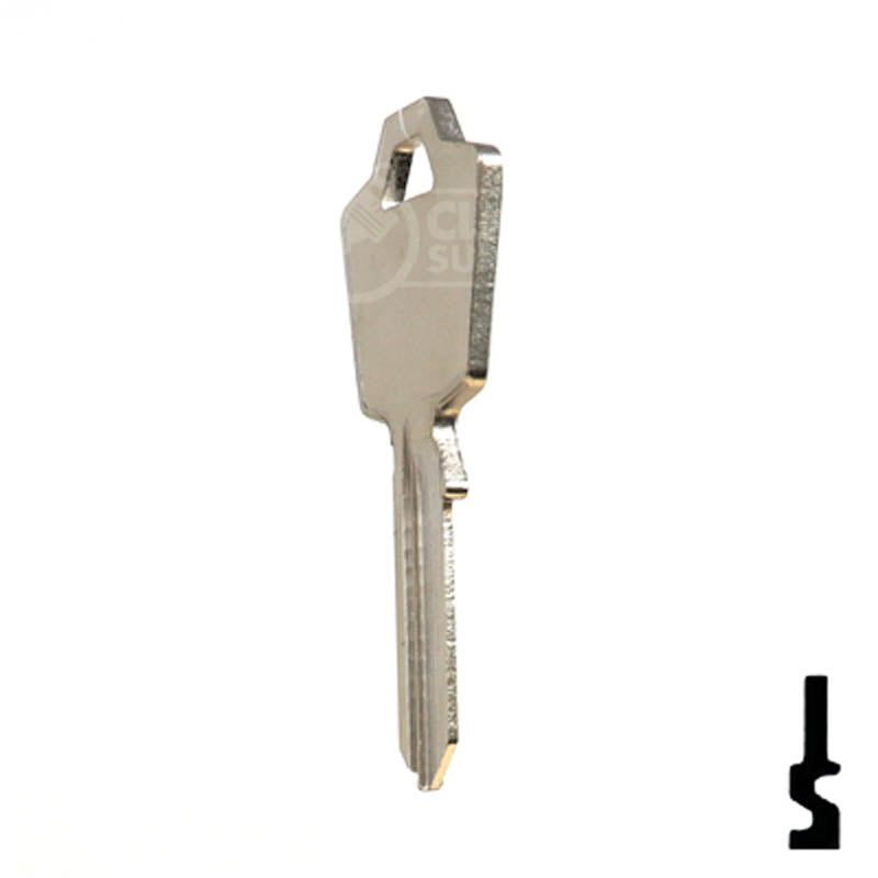 Uncut Key Blank | Mailbox | 1503, ES9 Office Furniture-Mailbox Key Ilco