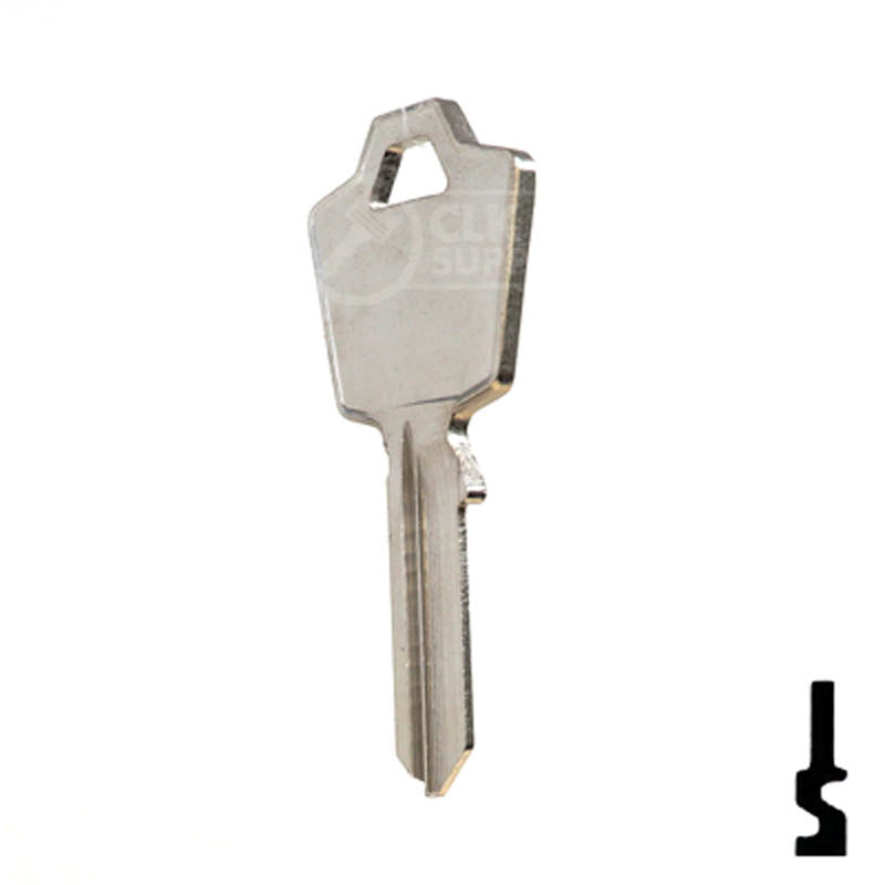 Uncut Key Blank | Mailbox | 1503, ES9 Office Furniture-Mailbox Key Ilco
