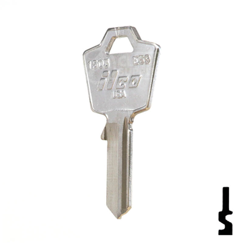 Uncut Key Blank | Mailbox | 1503, ES9 Office Furniture-Mailbox Key Ilco