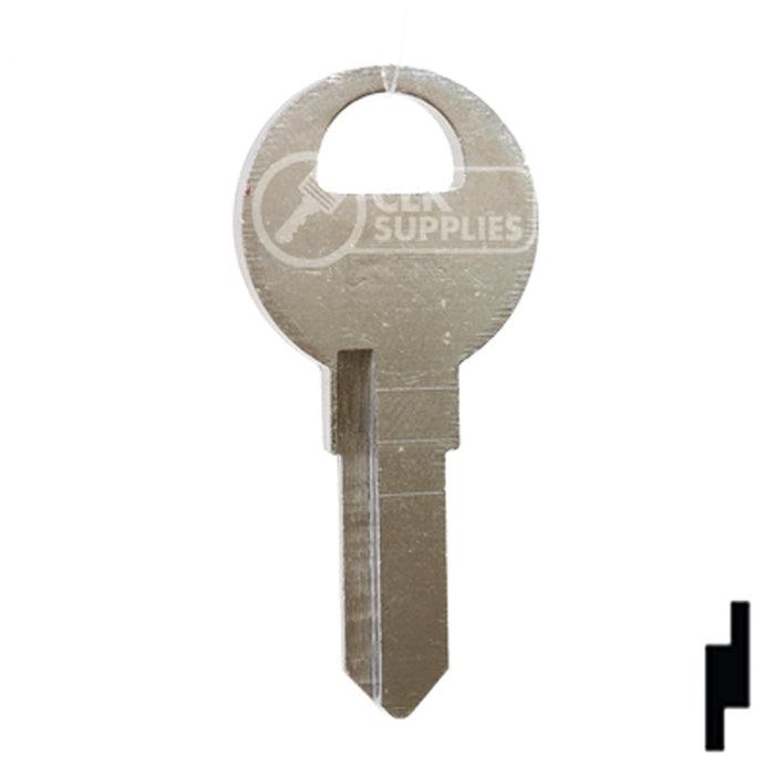 Uncut Key Blank | Master Padlock | BD93 Office Furniture-Mailbox Key Framon Manufacturing Company, Inc