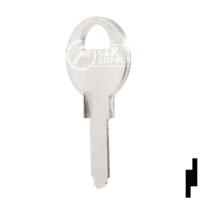 Uncut Key Blank | Master Padlock | BD93 Office Furniture-Mailbox Key Framon Manufacturing Company, Inc