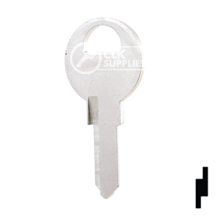 Uncut Key Blank | Master Padlock | BD93 Office Furniture-Mailbox Key Framon Manufacturing Company, Inc