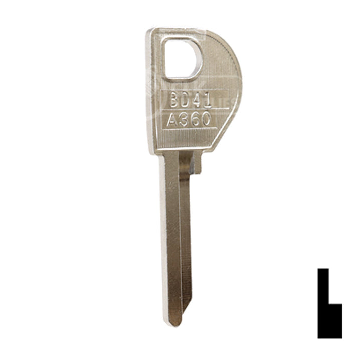 Uncut Key Blank | Miwa | BD41 Office Furniture-Mailbox Key Framon Manufacturing Company, Inc