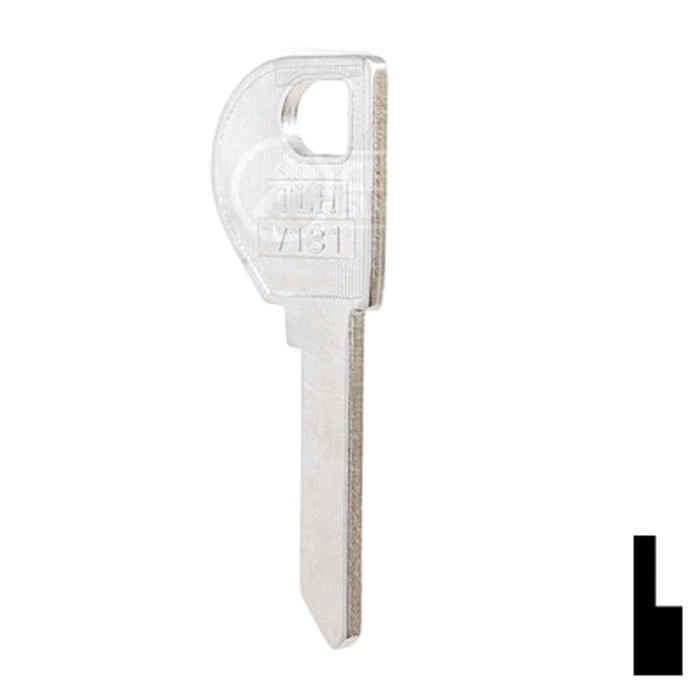 Uncut Key Blank | Miwa | BD41 Office Furniture-Mailbox Key Framon Manufacturing Company, Inc