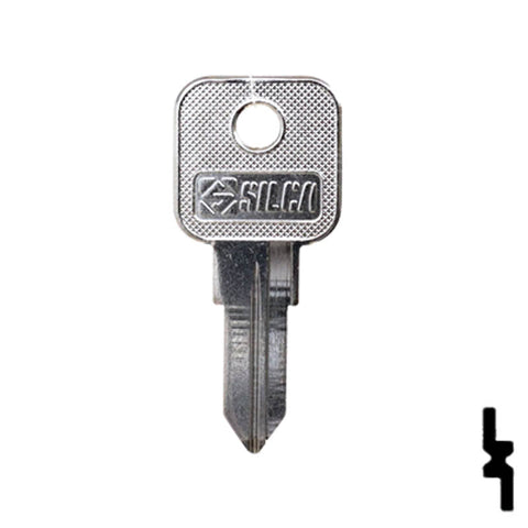 Uncut Key Blank | Miwa | MLM1 Office Furniture-Mailbox Key Ilco