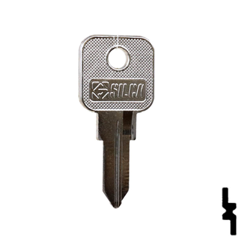 Uncut Key Blank | Miwa | MLM1 Office Furniture-Mailbox Key Ilco