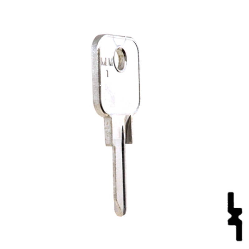 Uncut Key Blank | Miwa | MLM1 Office Furniture-Mailbox Key Ilco