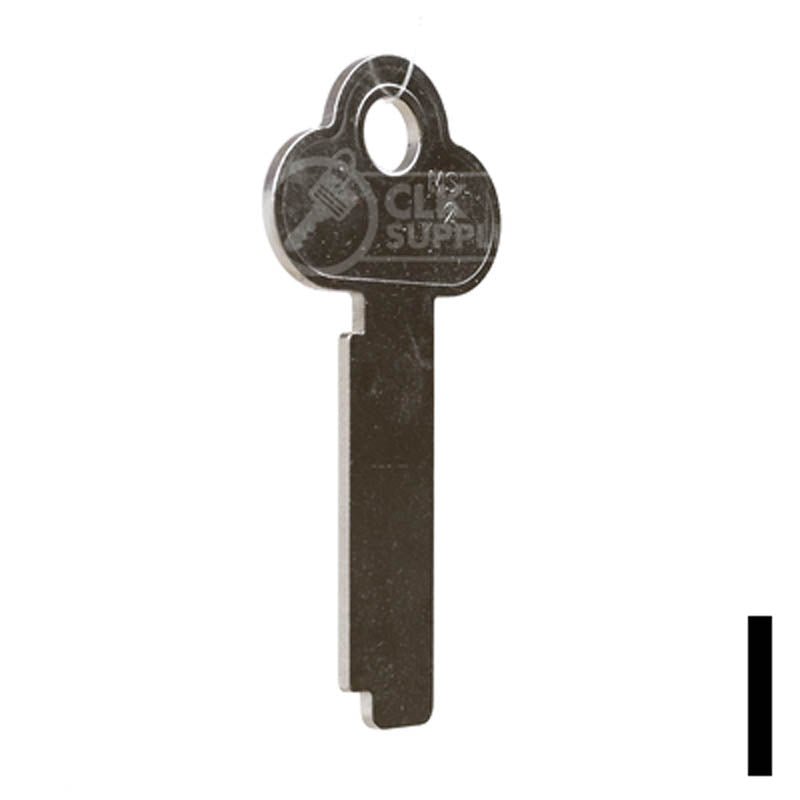 Uncut Key Blank | Mosler, Safe Deposit Box | MSL-2 Office Furniture-Mailbox Key Ilco