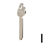 Uncut Key Blank | Mosler, Safe Deposit Box | MSL-2 Office Furniture-Mailbox Key Ilco