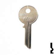 Uncut Key Blank | National | 1064A Office Furniture-Mailbox Key Ilco