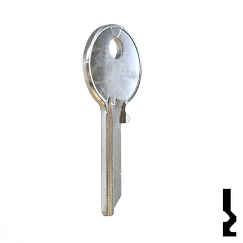 Uncut Key Blank | National | 1064A Office Furniture-Mailbox Key Ilco