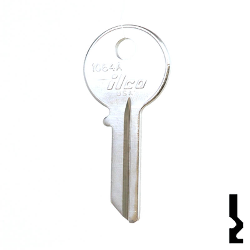 Uncut Key Blank | National | 1064A Office Furniture-Mailbox Key Ilco
