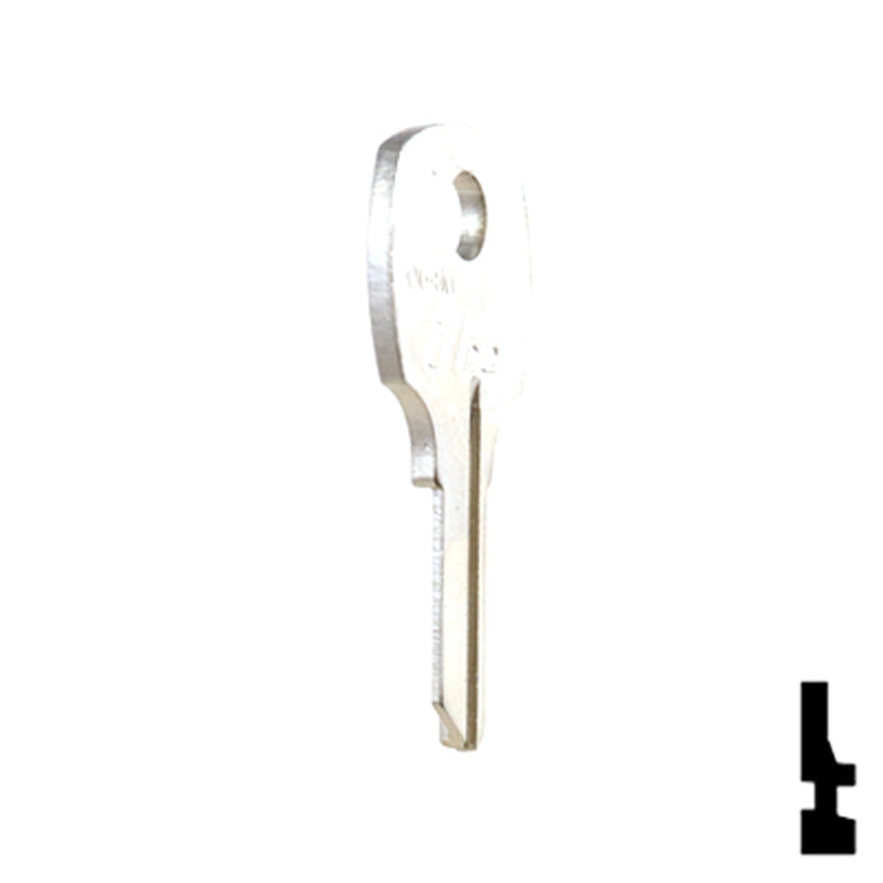 Uncut Key Blank | National | 1064M Office Furniture-Mailbox Key Ilco