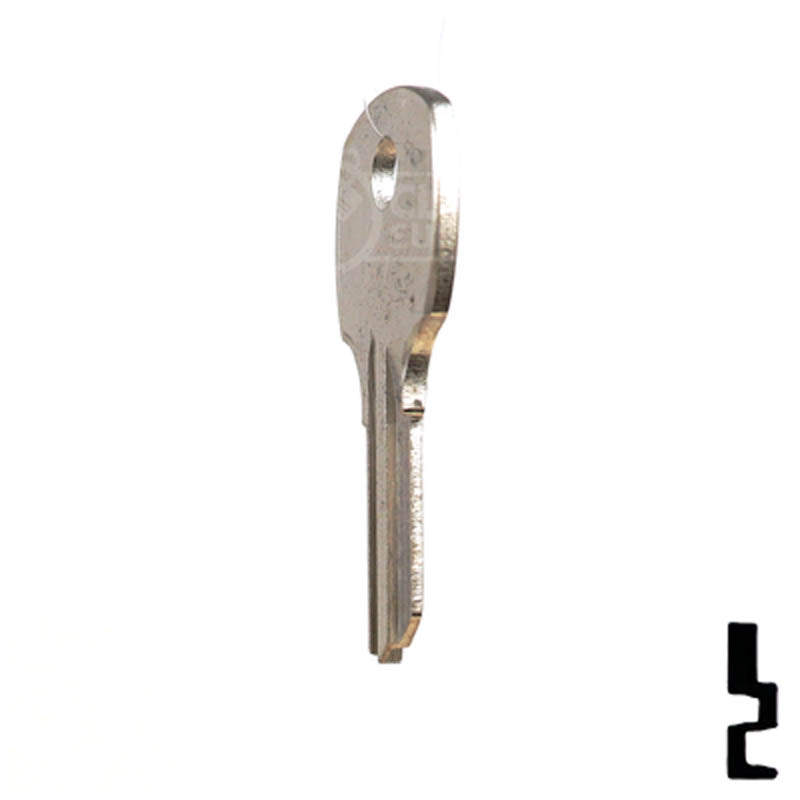 Uncut Key Blank | National | 1069H Office Furniture-Mailbox Key Ilco