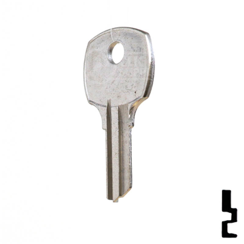 Uncut Key Blank | National | 1069H Office Furniture-Mailbox Key Ilco