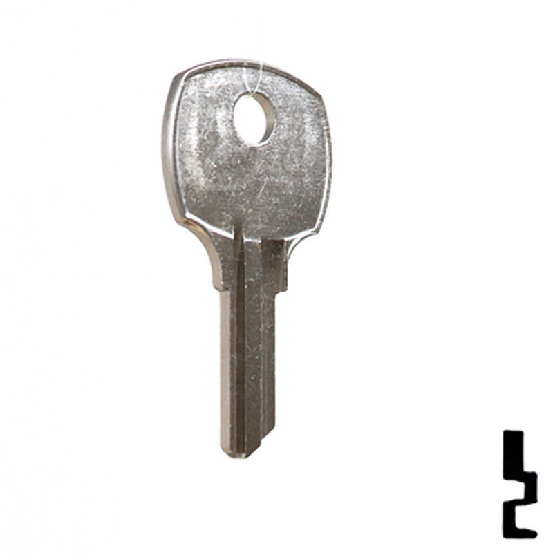 Uncut Key Blank | National | 1069H Office Furniture-Mailbox Key Ilco