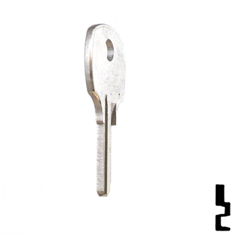 Uncut Key Blank | National | 1069H Office Furniture-Mailbox Key Ilco