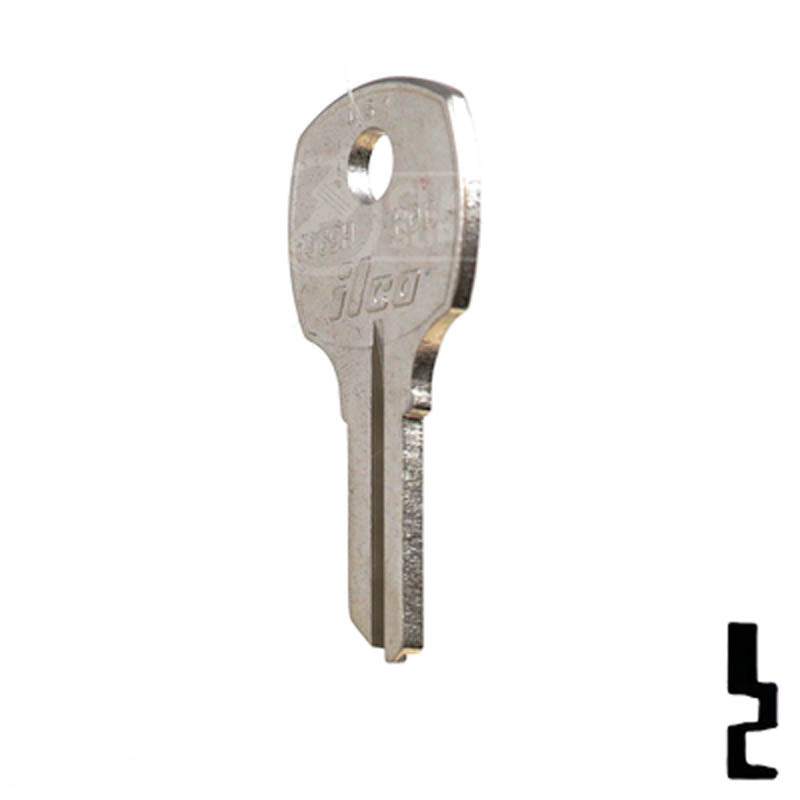 Uncut Key Blank | National | 1069H Office Furniture-Mailbox Key Ilco