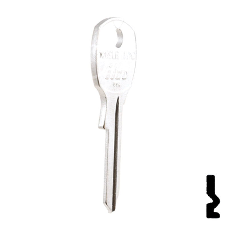 Uncut  Key Blank | National | 1069LB, NA12 Office Furniture-Mailbox Key Ilco