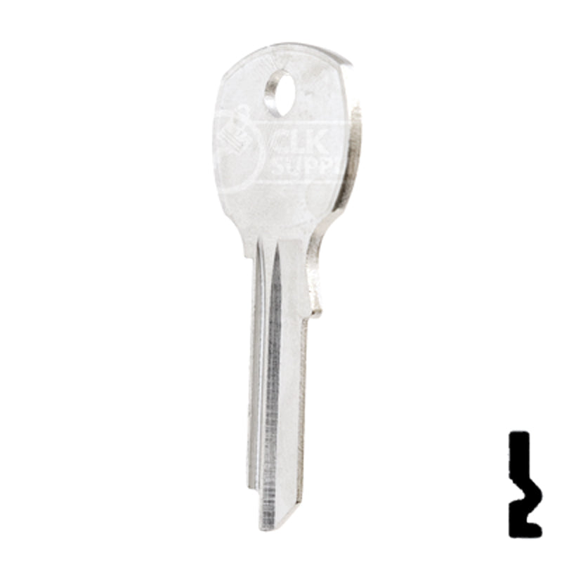 Uncut  Key Blank | National | 1069LB, NA12 Office Furniture-Mailbox Key Ilco