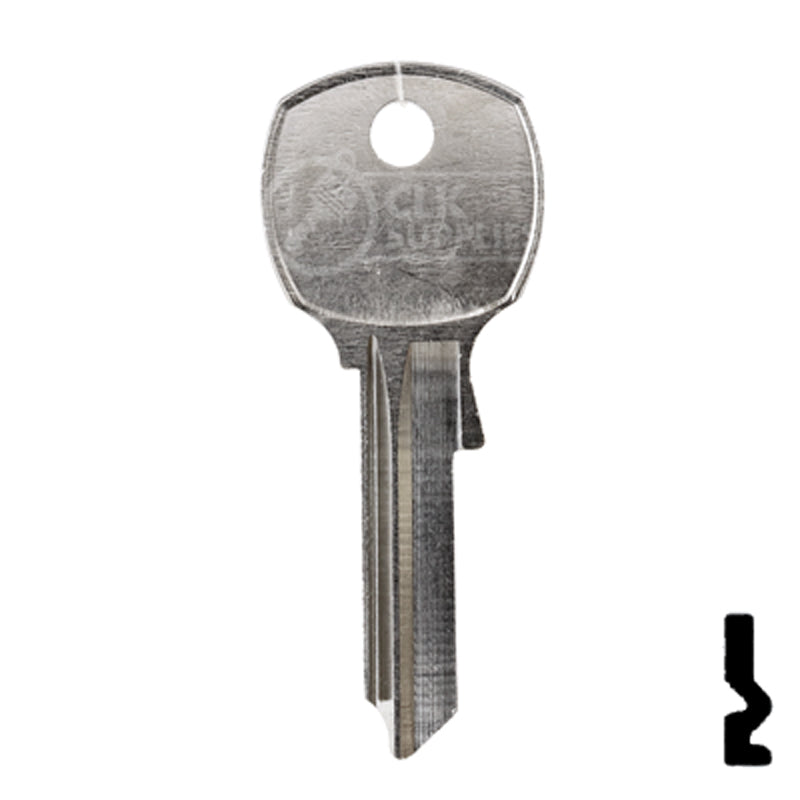 Uncut  Key Blank | National | 1069LB, NA12 Office Furniture-Mailbox Key Ilco
