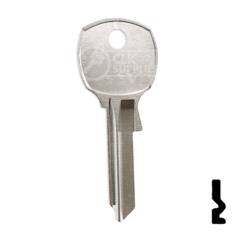 Uncut  Key Blank | National | 1069LB, NA12 Office Furniture-Mailbox Key Ilco