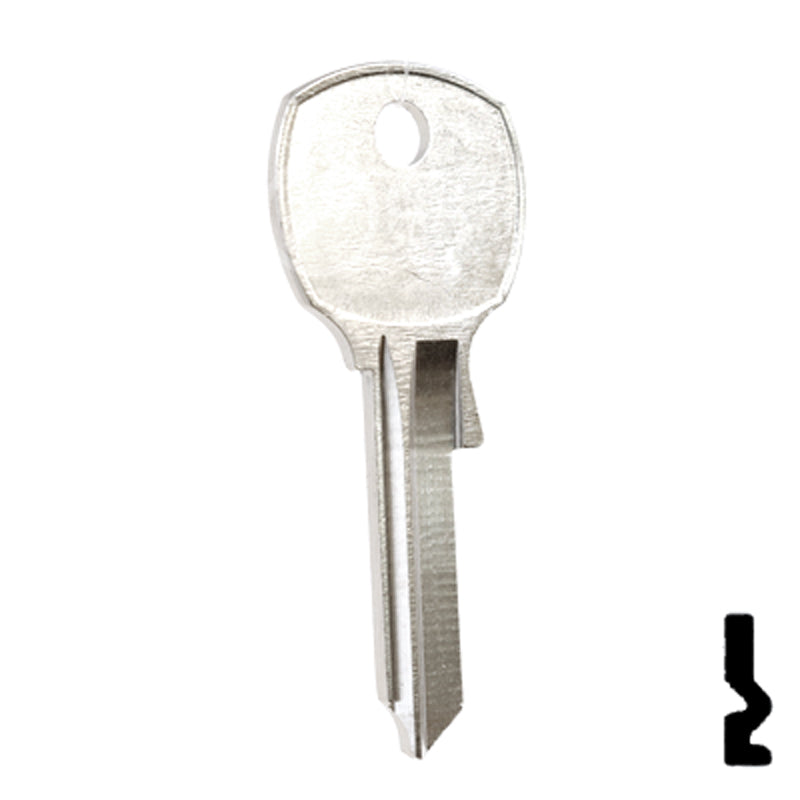 Uncut  Key Blank | National | 1069LB, NA12 Office Furniture-Mailbox Key Ilco