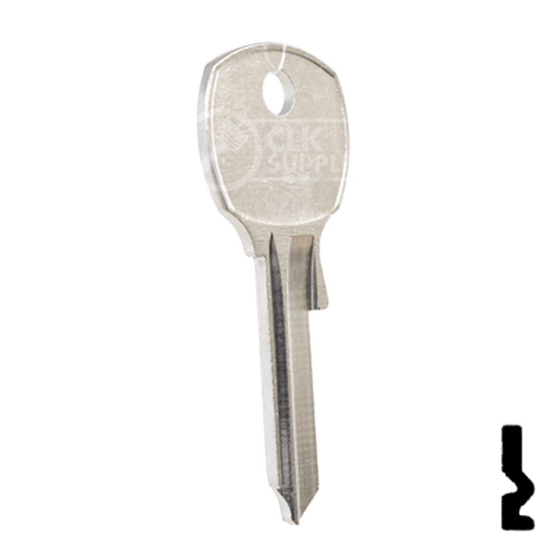 Uncut  Key Blank | National | 1069LB, NA12 Office Furniture-Mailbox Key Ilco